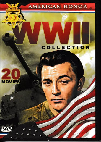 WWII Collection (American Honor) 20 Movies (DVD) Pre-Owned