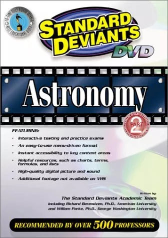 The Standard Deviants: Astronomy Part 2 (DVD Interactive) Pre-Owned