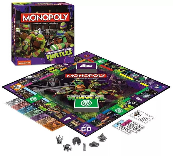 Monopoly: Teenage Mutant Ninja Turtles Edition (Hasbro) (Nickelodeon) NEW