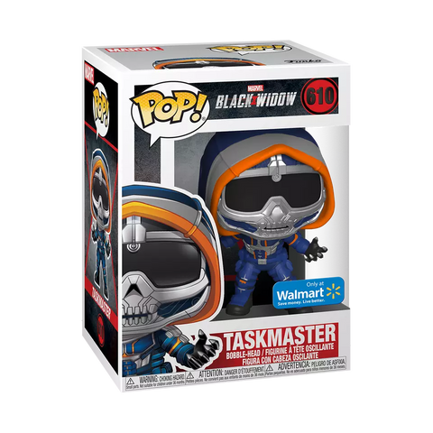POP! Marvel #610: Black Widow - Taskmaster (Wal-Mart Exclusive) (Funko POP!) Figure and Box w/ Protector