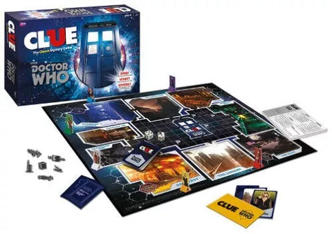 Clue: BBC Doctor Who (USAopoly) (Hasbro) (Board Game) New