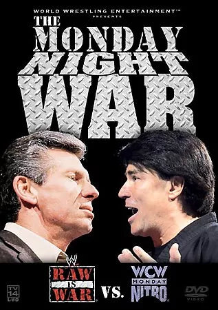 WWE: The Monday Night War (Raw Is War vs WCW Monday Nitro) (DVD) NEW