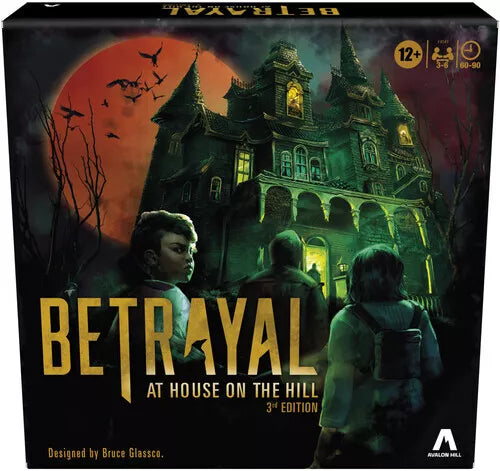 Betrayal at House on the Hill (3rd Edition) (Avalon Hill) (Hasbro) (Board Game) NEW