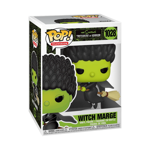 POP! Television #1028: The Simpsons Treehouse of Horror - Witch Marge (Funko POP!) Figure and Box w/ Protector