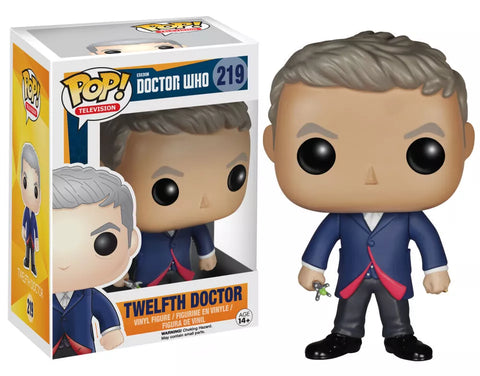 POP! Television #219: BBC Doctor Who - Twelfth Doctor (Funko POP!) Figure and Box w/ Protector