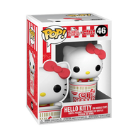 POP! Nissin Cup Noodles x Hello Kitty #46: Hello Kitty (In Noodle Cup) (Funko POP!) Figure and Box w/ Protector