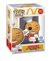 Funko POP! Ad Icons #147: McDonald’s - Speedee (Funko.com Exclusive) (Funko POP!) Figure and Box w/ Protector