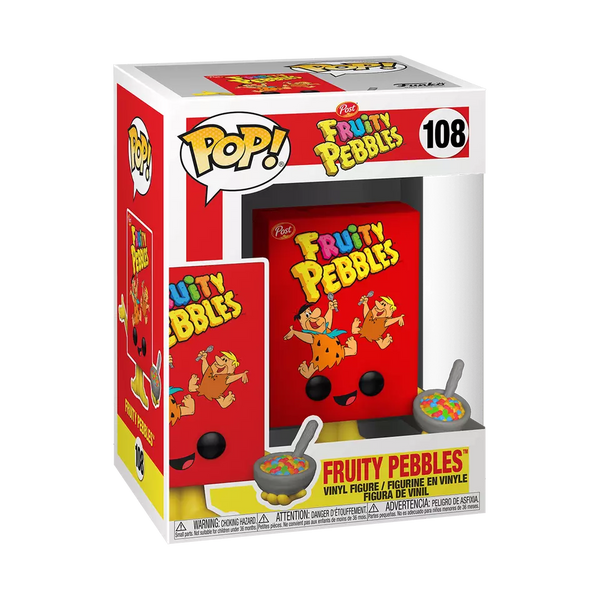 Funko POP! Foodies #108: Post Fruity Pebbles (Funko POP!) Figure and Box w/ Protector