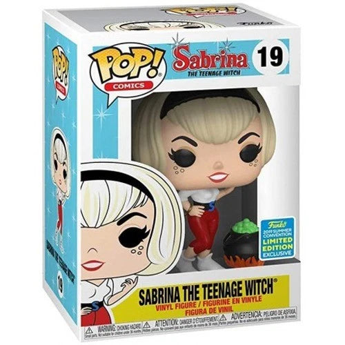 Funko POP! Comics #19: Sabrina The Teenage Witch (2019 Summer Convention Limited Edition Exclusive) (Funko POP!) Figure and Box w/ Protector