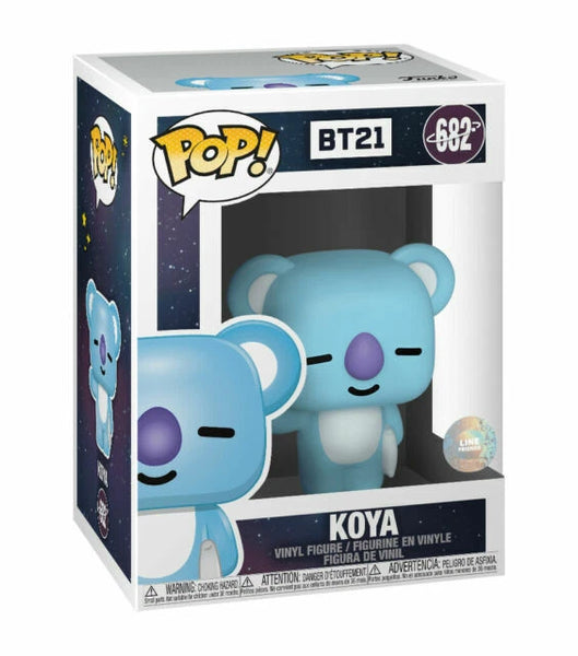 Funko POP! Animation #682: BT21 - Koya (Line Friends) (Funko POP!) Figure and Box w/ Protector (Box Damage)