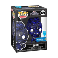 POP! Art Series #69: Marvel Studios - Black Panther - Shuri (Wal-Mart Exclusive) (Funko POP!) Figure and Box w/ Protector