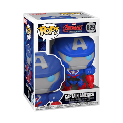 POP! Marvel #829: Avengers MechStrike - Captain America (Funko POP!) Figure and Box w/ Protector