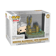 POP! Town #133: Harry Potter - Minerva McGonagall with Hogwarts (Wizarding World) (Funko POP!) Figure and Box