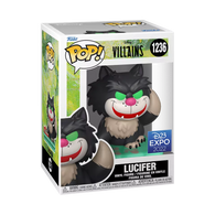 POP! Disney #1236: Villains - Lucifer (D23 Expo 2022) (Funko POP!) Figure and Box w/ Protector
