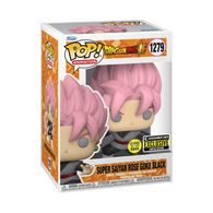 POP! Animation #1279: Super Saiyan Rose Goku Black (Glows in the Dark) (Entertainment Earth Exclusive Limited Edition) (Funko POP!) Figure and Box w/ Protector