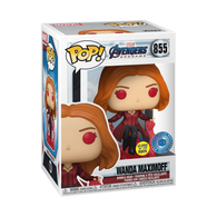 POP! Marvel #855:  Avengers Endgame - Wanda Maximoff (Glows in the Dark) (POP in a Box Exclusive) (Funko POP!) Figure and Box w/ Protector