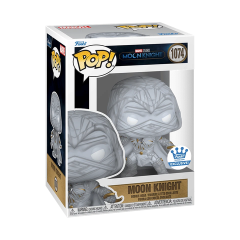 POP! Marvel Studios #1074: Moon Knight (Funko.com Exclusive) (Funko POP!) Figure and Box w/ Protector