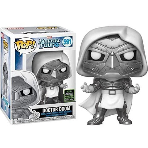 POP! Marvel #591: Fantastic Four - Super Skrull (2020 Spring Convention Limited Edition Exclusive) (Funko POP!) Figure and Box w/ Protector