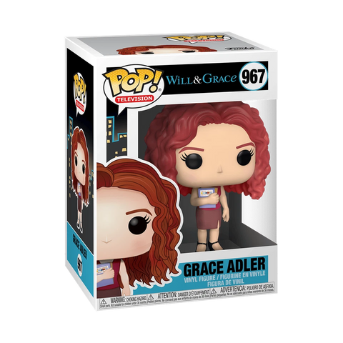 POP! Television #967: Will & Grace - Grace Adler (Funko POP!) Figure and Box w/ Protector