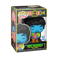 POP! Rocks #1239: Authentic Hendrix - Jimi Hendrix (Funko.com Exclusive) (Funko POP!) Figure and Box w/ Protector