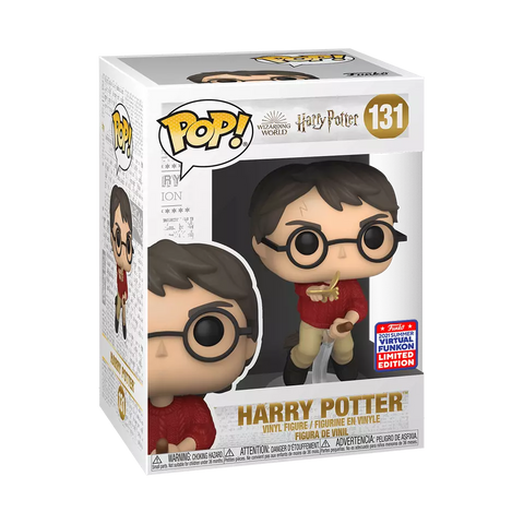 POP! Harry Potter [Wizarding World] #131: Harry Potter (2021 Summer Convention Limited Edition) (Funko POP!) Figure and Box w/ Protector