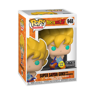 POP! Animation #948: Dragon Ball Z - Super Saiyan Goku with Kamehameha (Glows in the Dark) (FYE Exclusive) (Funko POP!) Figure and Box w/ Protector