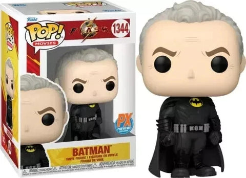 POP! Movies #1344: Flash - Batman (PX Previews Exclusive) (Funko POP!) Figure and Box w/ Protector