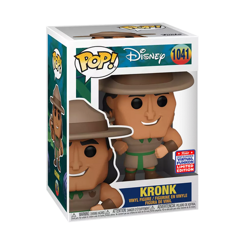 POP! Disney #1041: The Emperor's New Groove - Kronk (2021 Summer Convention Limited Edition) (Funko POP!) Figure and Box w/ Protector