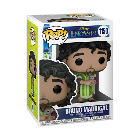 POP! Disney #1150: Encanto - Bruno Madrigal (Funko POP!) Figure and Box w/ Protector