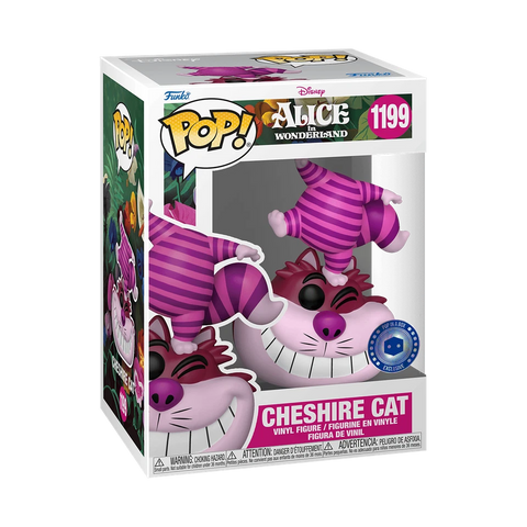 POP! Disney #1199: Alive in Wonderland - Cheshire Cat (POP in Box Exclusive) (Funko POP!) Figure and Box w/ Protector