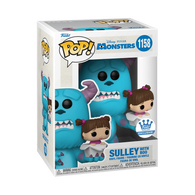 POP! Disney / Pixar #1158: Monsters Inc - Sulley with Boo (Funko.com Exclusive) (Funko POP!) Figure and Box w/ Protector