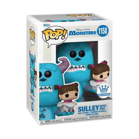 POP! Disney / Pixar #1158: Monsters Inc - Sulley with Boo (Funko.com Exclusive) (Funko POP!) Figure and Box w/ Protector