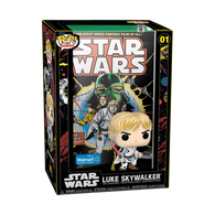 POP! Comic Covers #01: Star Wars - Luke Skywalker (Wal-Mart Exclusive) (Funko POP!) Figure and Box
