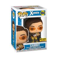 POP! Marvel #904: X-Men - Gambit (Hot Topic Exclusive) (Funko POP!) Figure and Box w/ Protector