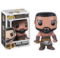 POP! Game of Thrones #04: Khal Drogo (Funko POP!) Figure and Box w/ Protector (Box Damage)