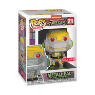 POP! Retro Toys #21: Teenage Mutant Ninja Turtles - Metalhead (Nickelodeon) (Target Exclusive) (Funko POP!) Figure and Box w/ Protector