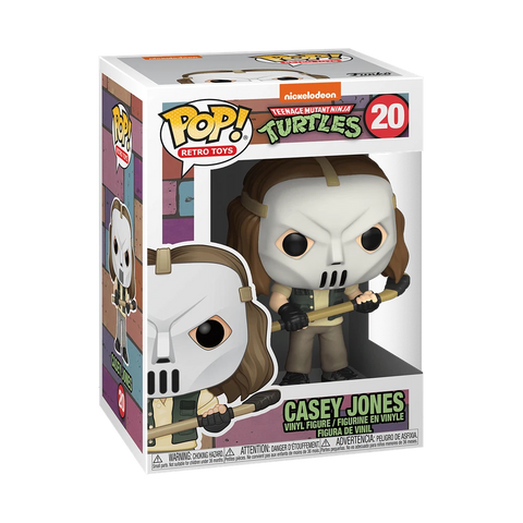 POP! Retro Toys #20: Teenage Mutant Ninja Turtles - Casey Jones (Nickelodeon) (Funko POP!) Figure and Box w/ Protector