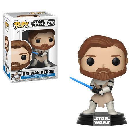 POP! Star Wars #270: Obi Wan Kenobi (Funko POP!) Figure and Box w/ Protector