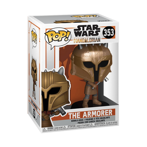 POP! Star Wars #353: The Mandalorian - The Armorer (Funko POP!) Figure and Box w/ Protector