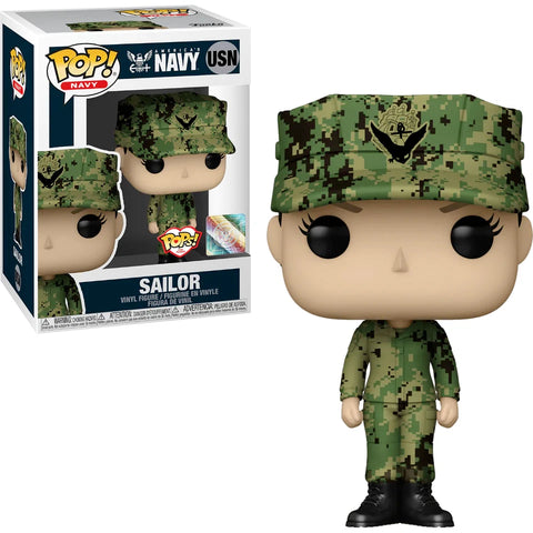 POP! Navy USN: America's Navy - Sailor (Female) (POPS With Purpose) (Funko POP!) Figure and Box w/ Protector