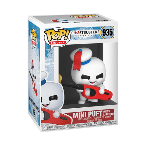 POP! Movies #935: Ghostbusters Afterlife - Mini Puft with Lighter (Funko POP!) Figure and Box w/ Protector