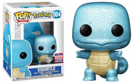 POP! Games #504: Pokemon - Squirtle (Diamond Collection) (2021 Summer Convention Limited Edition) (Funko POP!) Figure and Box w/ Protector