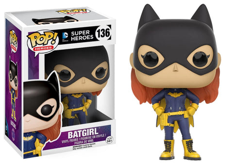 POP! Heroes #136: DC Super Heroes - Batgirl (Funko POP!) Figure and Box w/ Protector