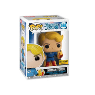 POP! Marvel #569: Fantastic Four 4 - Human Torch (Hot Topic Exclusive) (Funko POP!) Figure and Box w/ Protector