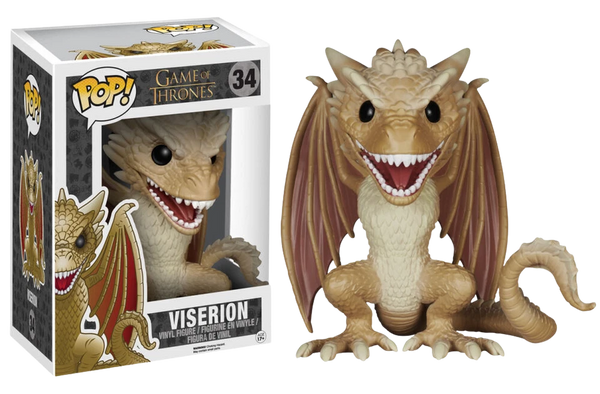 POP! Game of Thrones #34: Viserion [Dragon] (Funko POP!) Figure and Box