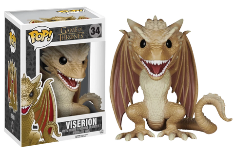 POP! Game of Thrones #34: Viserion [Dragon] (Funko POP!) Figure and Box
