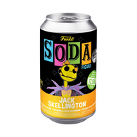 Jack Skellington (Hot Topic Exclusive) 12500 PC Limited Edition (Funko Soda Figure) Includes: Figure (Factory Sealed), POG Coin, and Can