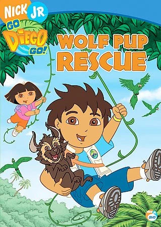 Go Diego Go!: Wolf Pup Rescue (DVD) Pre-Owned