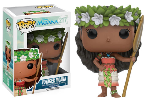 POP! Disney #217: Moana - Voyager Moana (Wal-Mart Exclusive) (Funko POP!) Figure and Box w/ Protector