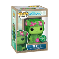 POP! Disney #420: Moana - Te Fiti [Flocked] (Earth Day 2022 Wal-Mart Exclusive) (Funko POP!) Figure and Box w/ Protector
